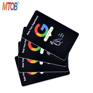 Fabrika fiyat Google İnceleme musluk kartı 13.56MHz Google yorum kartı NFC PVC Google NFC yorum kartı - Product Image 3