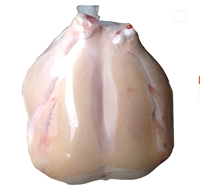 Sacs thermorétractables transparents de qualité alimentaire pour volailles 10"x16", sacs barrière transparents pour l'emballage de poulet frais entier glacé