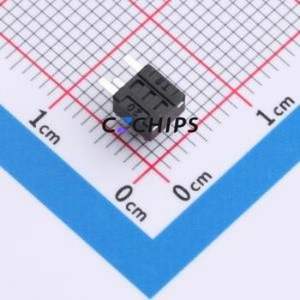 SMG-02B-H045A0 Tactile Switch Bent Lead Through Hole-3P,4.5x4.5mm Switch Single Pole Single Throw Round Button 2.5N 4.5mm - Product Image 2