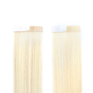 Cómodo transpirable Remy chino cabello humano solo trama Tape-Ins para todas las estaciones - Product Image 2