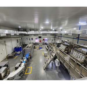 Máquina empacadora de bandejas de alimentos de grado Industrial de alta productividad, ingredientes de envasado de comidas rápidas, etiquetado de sellado de película de llenado - Product Image 1