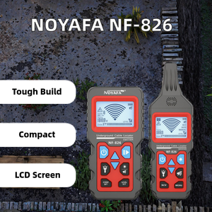 เครื่องตรวจหาจุดเสียสายไฟฟ้าแรงสูงแบบพกพา NOYAFA รุ่น NF-826 พร้อมหน้าจอ LCD รับประกัน 1 ปี อุปกรณ์ทดสอบสายเคเบิลใต้ดิน - Product Image 2