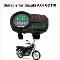 Harga Pabrik Speedometer Digital Motor Terlaris Pengukur Jarak Tempuh Cocok untuk Suzuki AX4 GD110