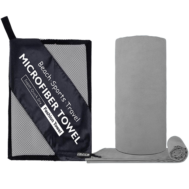 Light gray-Zipper bag
