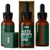 Vente directe d'usine OEM, étiquette privée, gouttes d'électrolytes Keto personnalisées, complément nutritionnel sportif