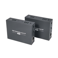 Personalización 200m Vga Extender a Utp Over Cat6 200m Vga Extender Utp Cable con conector de audio