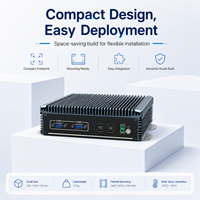 Computadora Business Edge con Doble LAN, USB, COM, HD, VGA, Almacenamiento MSATA y SATA para Terminal Inteligente, Compatible con Windows y Linux, Mini PC Empresarial