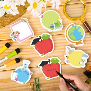 Bloc de <span class=keywords><strong>Notas</strong></span> Adhesivas Creativas Yilan para el Día <span class=keywords><strong>del</strong></span> Maestro, Temporada Escolar, Diseño de Dibujos Animados, Bloc de <span class=keywords><strong>Notas</strong></span> Autoadhesivo Desprendible - Product Image 1
