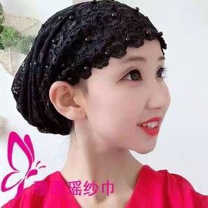Nouvelle sous-bonnet élastique et respirante pour femmes musulmanes, avec intérieur scintillant effet diamant, couvre-cou, bonnet instantané - Product Image 4