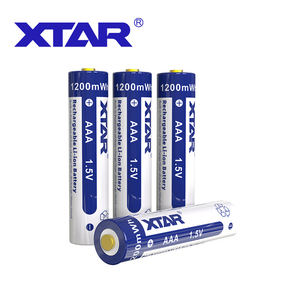 4個/セット Xtar パイル充電式電池 1.5v 単三リチウムイオン電池 単三リチウムイオン電池サプライヤー リチウムイオン単三電池 - Product Image 3