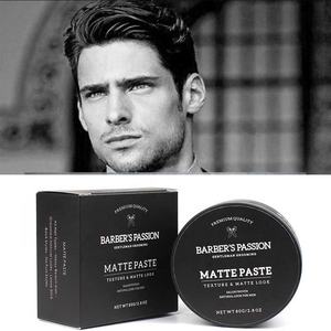 Cire coiffante pour cheveux à tenue forte et fini mat, marque privée, argile coiffante pour cheveux pour hommes, pâte coiffante pour cheveux - Product Image 4