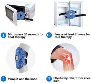 Attelles de genou pour la douleur du genou, Compression thérapeutique Extra large, soulagement de la douleur du genou et du coude pour le gonflement, pack de blessures sportives - Product Image 6