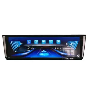 24.5 inch Car mounted long strip screen Android LCD advertising machine WIFI version long strip TV display for Benz Vito