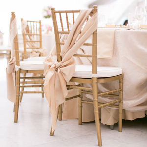 Silla Chiavari de oro moderna de lujo para bodas, banquetes reales, eventos al aire libre/apartamentos, hoteles elegantes de diseño de metal dorado King - Product Image 4
