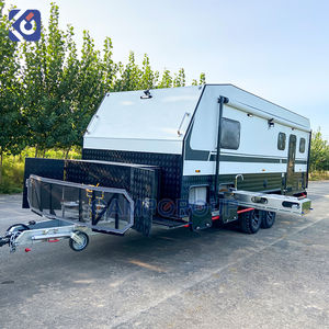 Remolque de Viaje Móvil de Lujo para Exteriores, Caravana, Remolque de Camping con Cocina y Tienda de Campaña, Gran Oferta - Product Image 2