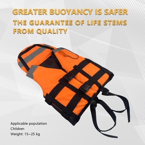 Çocuk Can Yeleği Ayarlanabilir Emniyet Kayışı Yüzdürme Destekli Yüzme Yardımcıları Kurtarma PFD Çocuk Can Yeleği Baş Desteğiyle - Product Image 3