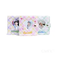 Mini Álbum de Fotos da Coréia, Pop Candy, Listrado com 50 Bolsos, 2x3, Foto Oca, Mini Álbum para Filme Instax