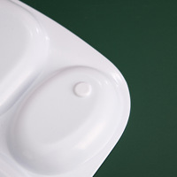 Service de table créatif sur le thème de Noël, assiette et tasse en mélamine avec motif de Père Noël, résistant aux chocs, compatible avec le micro-ondes