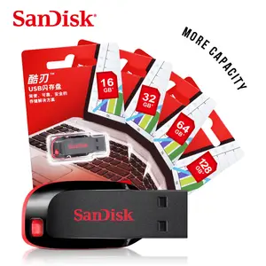 SanDisk CZ50USBフラッシュペンドライブ16GB 32GB 64GB 128GB USB2.0ペンドライブフラッシュディスク
