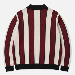Maillot de football personnalisé 100 % coton, pull tricoté, nom et numéro d'équipe personnalisés, col en V, sport, anti-plis, anti-rétrécissement, hiver - Product Image 3