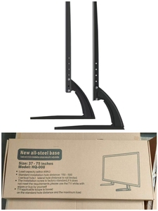 Hot Quality Factory Direct Sales Manufacturer Lcd/steel/led/led Desktop <strong>Tv</strong> Mount Desktop <strong>Tv</strong> <strong>Stand</strong> - Product Image 4