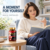 Capsules d'extrait de Maca OEM/ODM, 60 capsules, complément alimentaire à marque privée