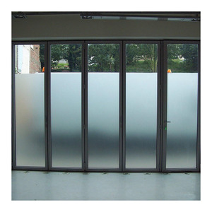 Pegatina de material PET autoadhesiva OEM ODM LF007CS, película de seguridad esmerilada transparente, decoración de lengüeta, película de vidrio de privacidad - Product Image 2