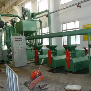 Container Equipment Tyre Recycling Line Recycled Tyre Rubber 55 Provided Shandong Tire Recycling Machine QRRPMM