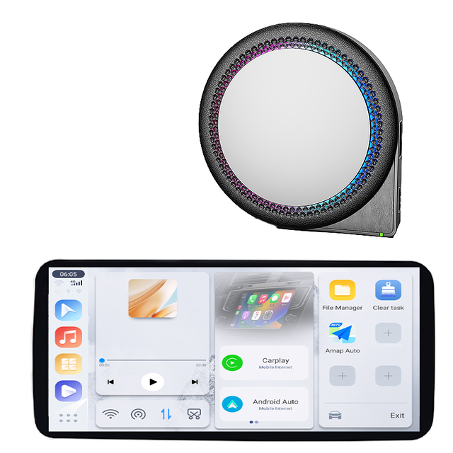 CarPlay AI Box Android 13 Smart Box Wireless Android Auto Netflix YouTube Streaming Magic Box Car Video Streaming Module