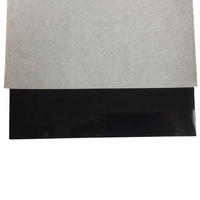 Tapis de danse moderne noir brillant antidérapant, épaisseur 2 mm, revêtement de sol en vinyle PVC pour le ballet