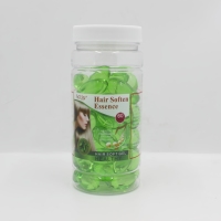 Huile capillaire multifonctionnelle végétalienne biologique ACTIO en capsules, enrichie en vitamine E, pour cheveux crépus, capsules de gel souple en vrac, vente en gros usine