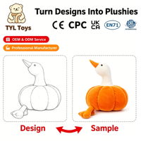 Peluche Lapin Citrouille Ultra-Douce 11-30cm en Coton PP Lavé – Collection Thanksgiving pour Cadeau d'Automne Personnalisé