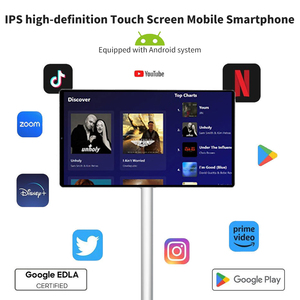 <span class=keywords><strong>Televisor</strong></span> Inteligente Portátil <span class=keywords><strong>de</strong></span> <span class=keywords><strong>24</strong></span> <span class=keywords><strong>Pulgadas</strong></span> con Pantalla Táctil Montada en Soporte, Personalizable, 4G+64G, Inalámbrico, Android, al por Mayor - Product Image 5