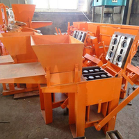 Machine manuelle de fabrication de briques en terre cuite QMR2-40 à vendre
