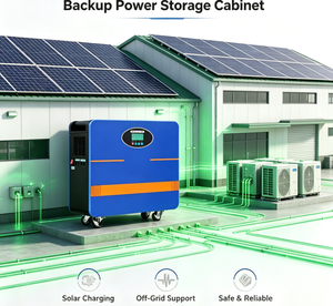 เครื่องจัดเก็บพลังงานแสงอาทิตย์ออลอินวัน 12.8V 20-30KW พร้อมแบตเตอรี่ลิเธียมไอรอนฟอสเฟตแบบพกพาสำหรับใช้ในครัวเรือน - Product Image 6