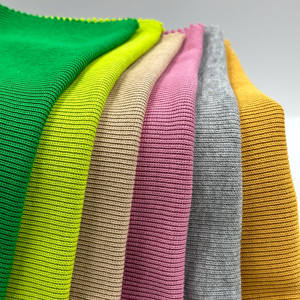 280Gsm 70% Coton 27% Polyester 3% Spandex Lourd Épais Pit <span class=keywords><strong>Article</strong></span> Rayé Coton Stretch Tissu Pour Polo - Product Image 3