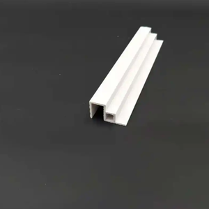 PVC Plastic Extrusion Profiles PVC Double Slide Track Edge <strong>Trim</strong> for Aquarium Fish Tank - Product Image 5