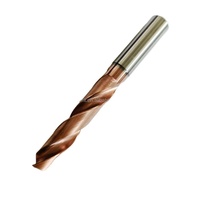 Foret hélicoïdal 5D pour machines-outils CNC, liquide de refroidissement externe, en carbure monobloc, pour l'acier