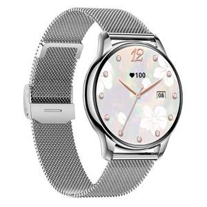 Montre connectée étanche pour <span class=keywords><strong>femme</strong></span> Wonlex DW26, écran tactile, <span class=keywords><strong>bracelet</strong></span> de fitness, montre connectée, couleurs tendance noir, rose, gris - Product Image 4
