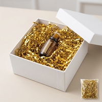Papier déchiqueté vert émeraude brillant en gros pour remplissage de boîtes cadeaux, emballage de bijoux et de Noël