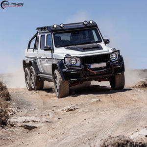 2023 <span class=keywords><strong>G</strong></span> <span class=keywords><strong>clase</strong></span> W464 W463A <span class=keywords><strong>6x6</strong></span> estilo aventura luces de techo alerón delantero Material de carbono seco G63 <span class=keywords><strong>G</strong></span> Wagon G500 350D alerón de techo - Product Image 3