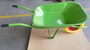 Brouette Wb6200 de construction résistante du marché du <span class=keywords><strong>Qatar</strong></span> d'Oman Arabie Saoudite avec la capacité de charge de la roue de mousse d'unité centrale 400-8 150kg - Product Image 4