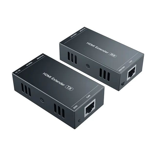 HT235P HDMI Extender 1080P 60M POC trasmettitore ricevitore a Rj45 Ethernet HDMI Extender
