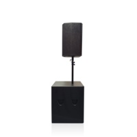 Système de sonorisation professionnel, enceintes Line Array, double subwoofer 12 pouces et 18 pouces pour événements, fêtes et spectacles