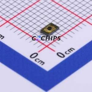 TS-1049-B2D4 Tactile Switch SMD,3x2mm Switch Single Pole Single Throw Round Button 2N Vertical Mount - Product Image 1