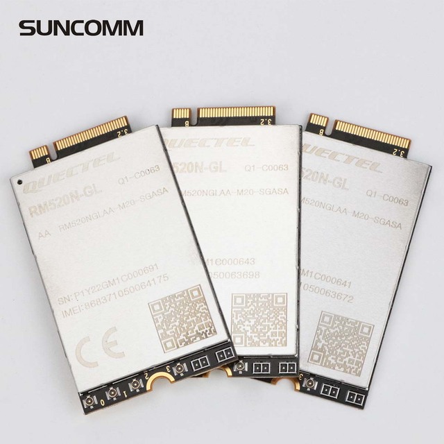 RM520N-GL M.2 5G Modem Module Global Band 5G SIM Module for Router, Industrial IoT & HD Video Transmission