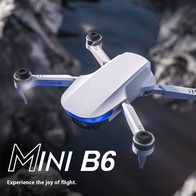 B6 Drone Profesional GPS Position Quadcopter Dron Brushless Motor Wide Angle Camera RC Foldable Toys for Boys