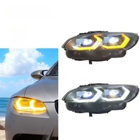 Pour Série 3 E92 E93 2006-2009 Phares LED 12V 6000K Nouveaux Phares Avant Automobiles Modifiés Bicolores pour M3