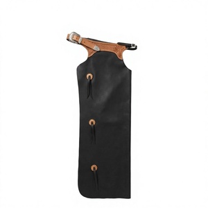 Pantalones Cortos de Cuero Sólido Unisex, Ligeros, Resistentes al Viento, con Acabado de Piedra Pulida, para Caza - Product Image 1