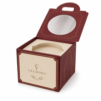 Cajas de Papel Plegables con Logotipo de Marca Personalizado, Aptas para Alimentos, Reciclables, para Empacar Pasteles, Donas, Macarons y Galletas de Panadería